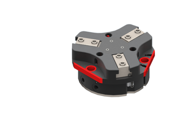 TH9606 GIMATIC GRIPPER PARALLEL SELF-CENTRING PNEUMATIC GRIPPER, 3 JAWS, 1.5/8 BAR, M4/G1/8