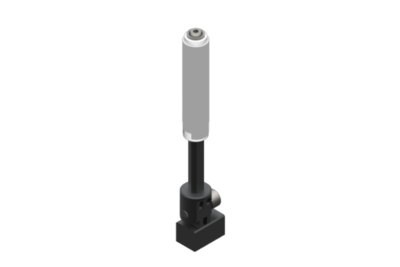VSE1025F05 GIMATIC VACUUM NON-ROTATIVE SUSPENSION WITH ANGULAR COUPLING AND SMOOTH BODY, DIAMETER 10 MM, STROKE 25 MM, M5