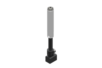 VSE1435F18 GIMATIC VACUUM NON-ROTATIVE SUSPENSION WITH ANGULAR COUPLING AND SMOOTH BODY, DIAMETER 14 MM, STROKE 35 MM, G1/8