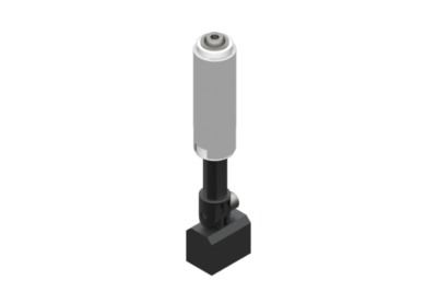 VSE2025F14 GIMATIC VACUUM NON-ROTATIVE SUSPENSION WITH ANGULAR COUPLING AND SMOOTH BODY, DIAMETER 20 MM, STROKE 25 MM, G1/4