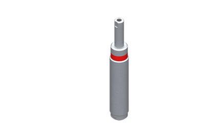VSL1620 GIMATIC VACUUM NON-ROTATIVE TELESCOPIC SUSPENSION WITH SMOOTH BODY, DIAMETER 16 MM, STROKE 20 MM, M5, FOR VACUUM