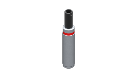 VSL2430 GIMATIC VACUUM NON-ROTATIVE TELESCOPIC SUSPENSION WITH SMOOTH BODY, DIAMETER 24 MM, STROKE 30 MM, G1/4, FOR VACUUM
