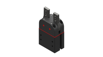 XA-26-NO GIMATIC GRIPPER ANGULAR SELF-CENTRING PNEUMATIC GRIPPER, 2 JAWS, NORMALLY OPEN, 4/8 BAR, M5