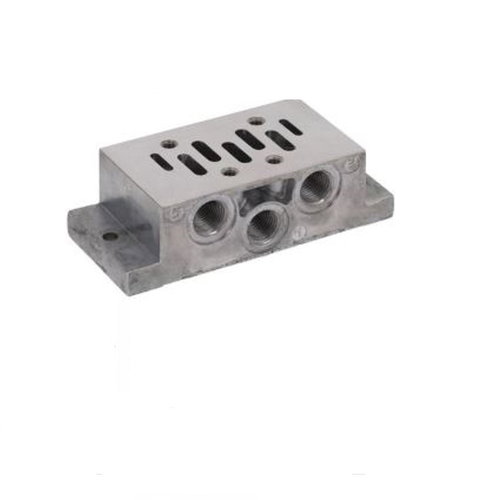 R432015309 NUMATICS/AVENTICS VALVE BASE ISO3 5599/1 SERIES 3/4" NPT SIDE PORTS