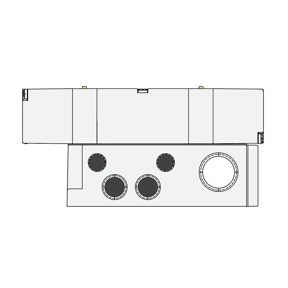 051BB4R2MN00061 NUMATICS/AVENTICS SOL-PILOT VALVE/MANIFOLD 2005 SERIES 4/2 DETENT 24VDC 1/8" NPT, DZB, RC