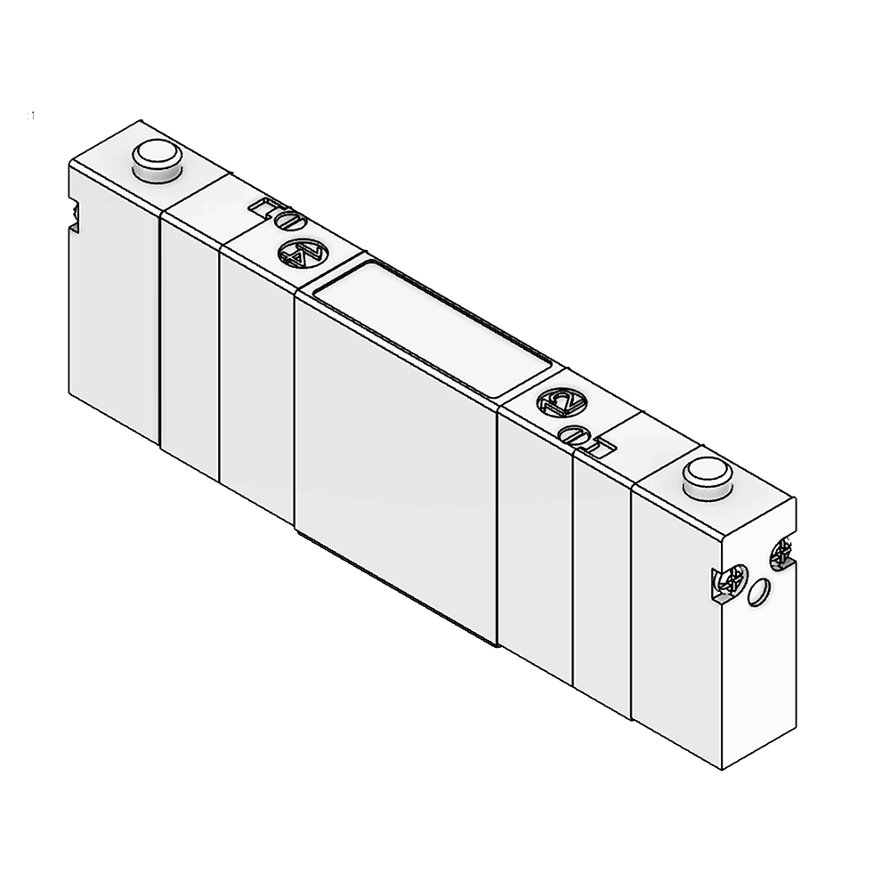 020BB600MP11B61 NUMATICS/AVENTICS SOL-PILOT VALVE 2002 SERIES 4/3 BLOCKED CTR 24VDC, FL LK OVERRIDE