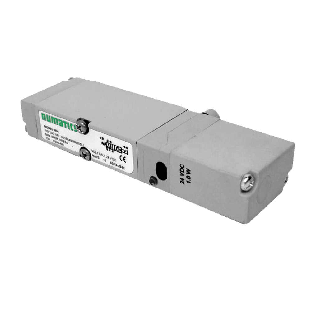 122BA400M000061 NUMATICS/AVENTICS SOL-PILOT VALVE 2012 SERIES 4/2 SPR RTN 24VDC