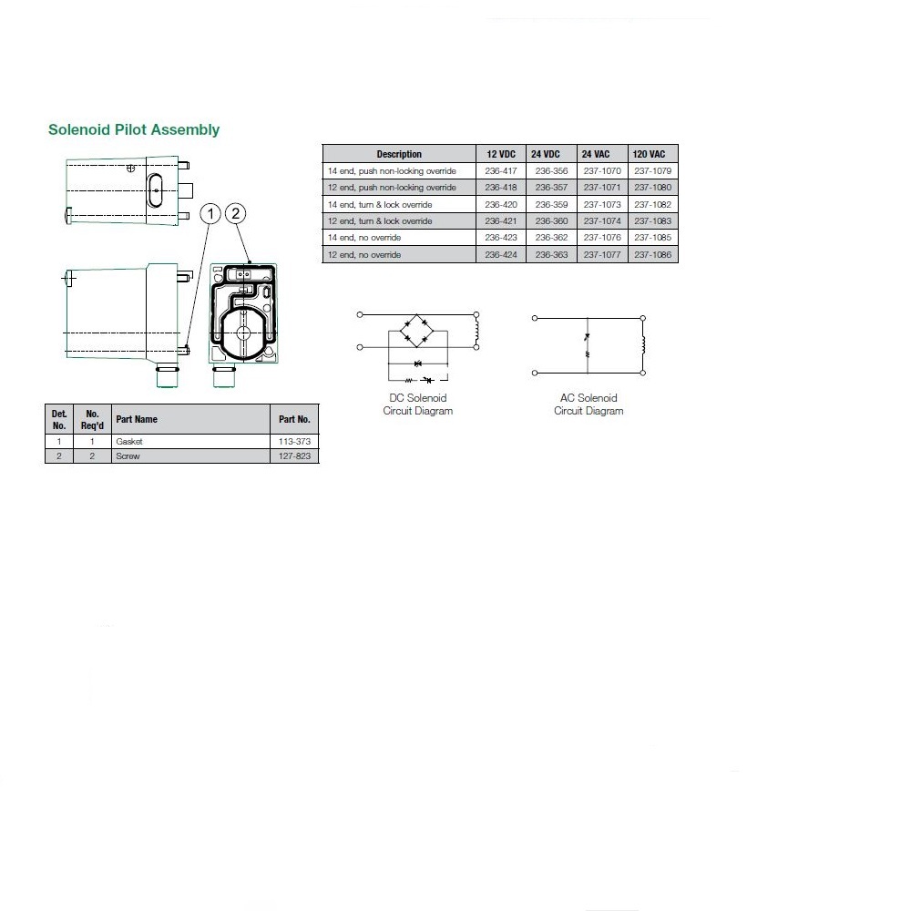 127-823 NUMATICS/AVENTICS MANIFOLD PART 2012 SERIES SCREW M3 X 45