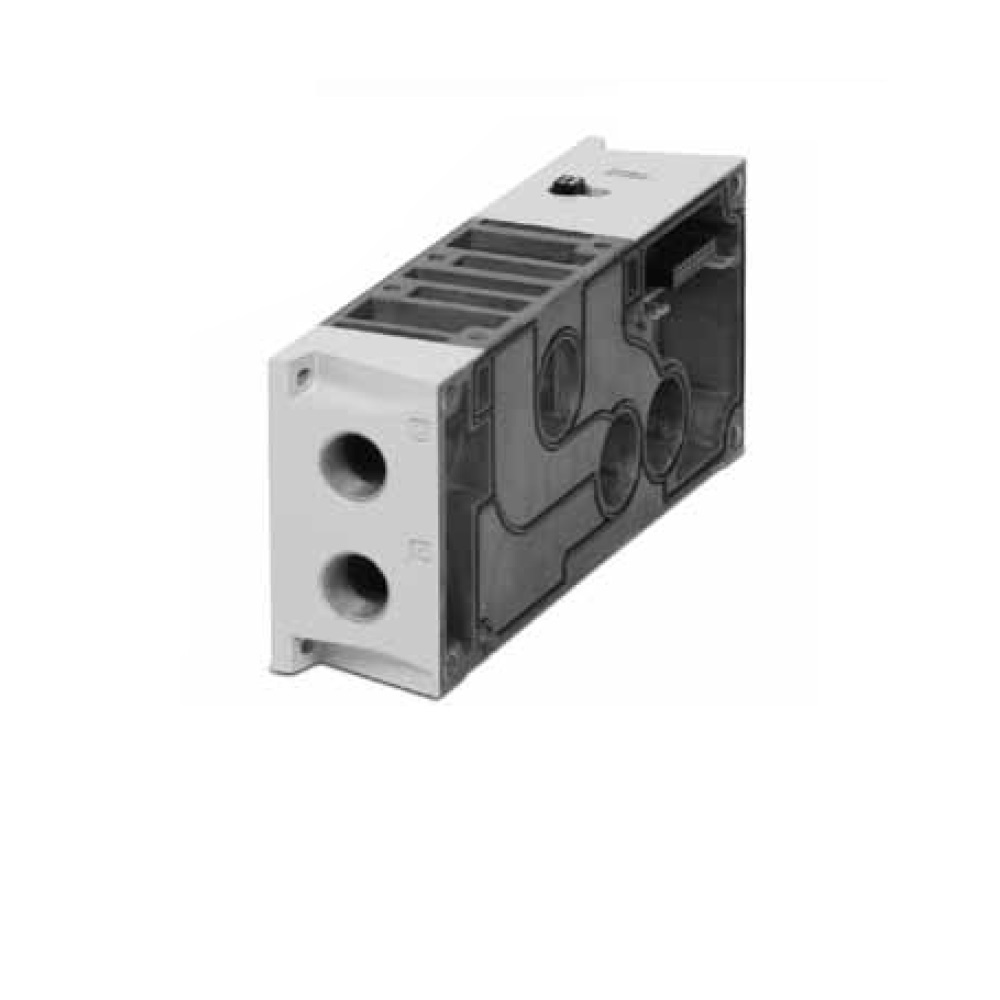 206-1616 NUMATICS/AVENTICS MANIFOLD BLOCK 2035 SERIES 1/2" NPT S/B PORTS DZB W/RC (R2)