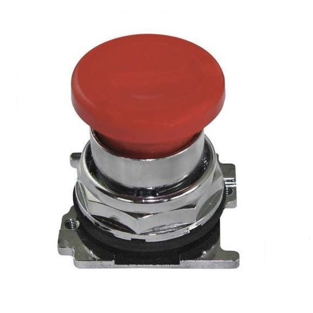 212-211 NUMATROL MECHANICAL VALVE PART PB SERIES (MUSHROOM PUSHBUTTON) RED