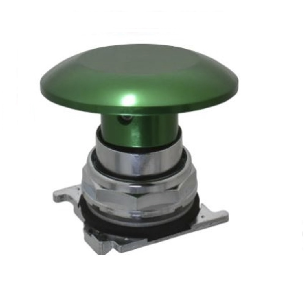 212-217 NUMATROL MECHANICAL VALVE PART PB SERIES (JUMBO MUSHROOM PUSHBUTTON) GREEN