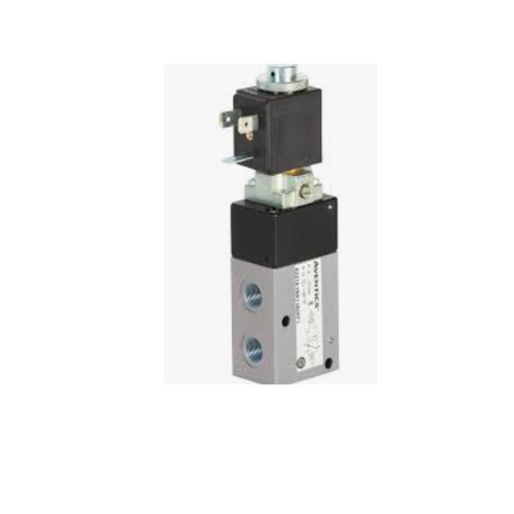 8227A2NA2168EC7 NUMATICS/AVENTICS SOLENOID POPPET VALVE 227 SERIES 3/2 NC 1/4" NPT 120VAC,  EXT PILOT , LT DIN CONN