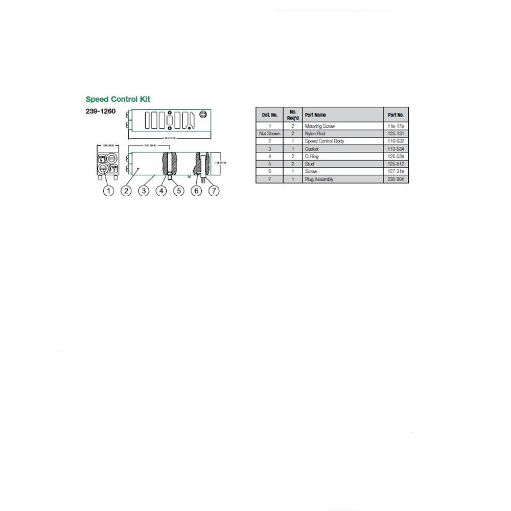 239-1260 NUMATICS/AVENTICS SANDWICH SPEED CONTROL 2012 SERIES W/PLUG
