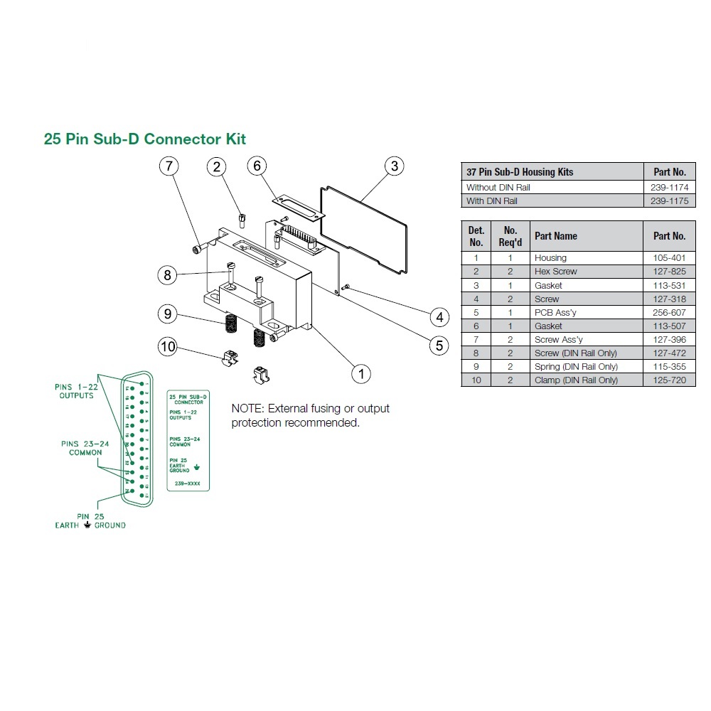 113-531 NUMATICS/AVENTICS VALVE PART 2012 SERIES GASKET FOR 25 PIN SUB-D HOUSING