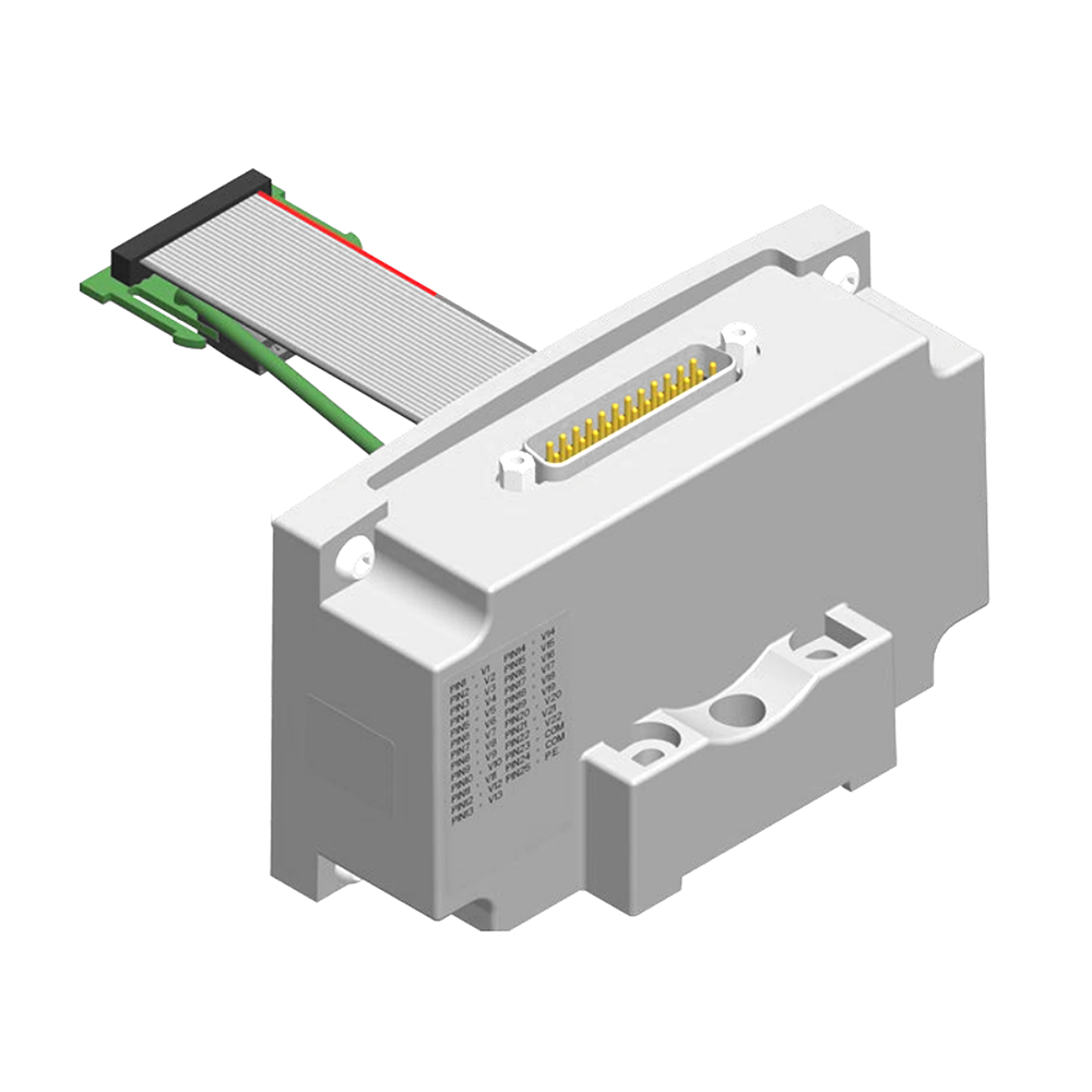 P599AE428441001 NUMATICS/AVENTICS MANIFOLD PART 501,502,503 SERIES 25 PIN SUB-D CONNECTOR