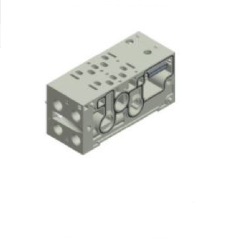G503AMV220A0030 NUMATICS/AVENTICS MANIFOLD BLOCK 503 SERIES 2 STA 1/4" G SIDE PORTS, HW (ISO 15407-1)