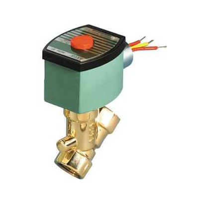 8030G017 120/60 ASCO BRASS PROCESS SOLENOID VALVE 8030 SERIES 2/2 NC SPR RTN 120VAC, 2.8CV, 1/2" NPT