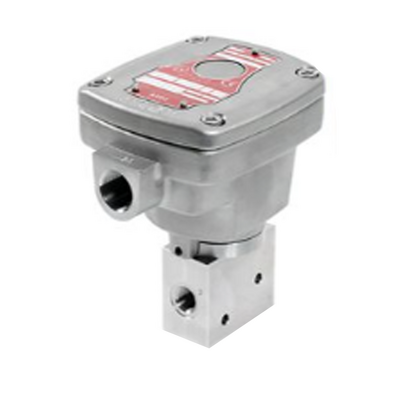EV8327G042 120/50-60 ASCO STAINLESS STEEL PROCESS SOLENOID VALVE 8327 SERIES 3/2 UNIVERSAL, 120VAC, 0.49CV, 1/4" NPT, EXPLOSION PROOF, HIGH TEMP