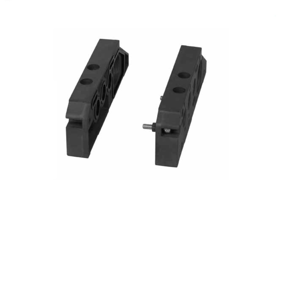 239-874 NUMATICS/AVENTICS END PLATE KIT ISO2 SERIES 1/2" NPT, COMMON EXHAUST (HARDWIRED)