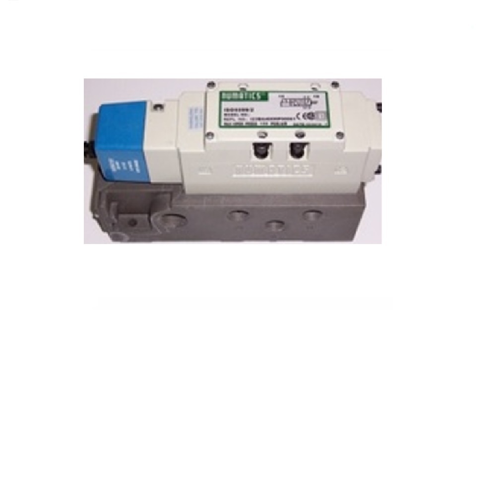 I23BA43ARP60V61 NUMATICS/AVENTICS SOL-PILOT VALVE/BASE ISO2 SERIES 4/2 SPR RTN 24VDC 3/8" NPT, 4 PIN M12 CONN