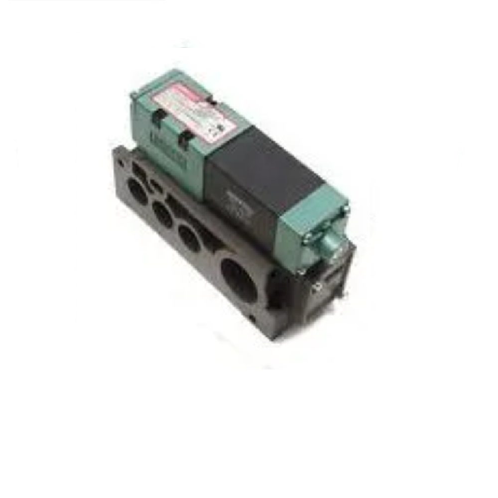 153SA416K000030 NUMATICS/AVENTICS SOLENOID VALVE/MANIFOLD MK15 SERIES 4/2 SPR RTN 120VAC 3/8" NPT, AUX INLET