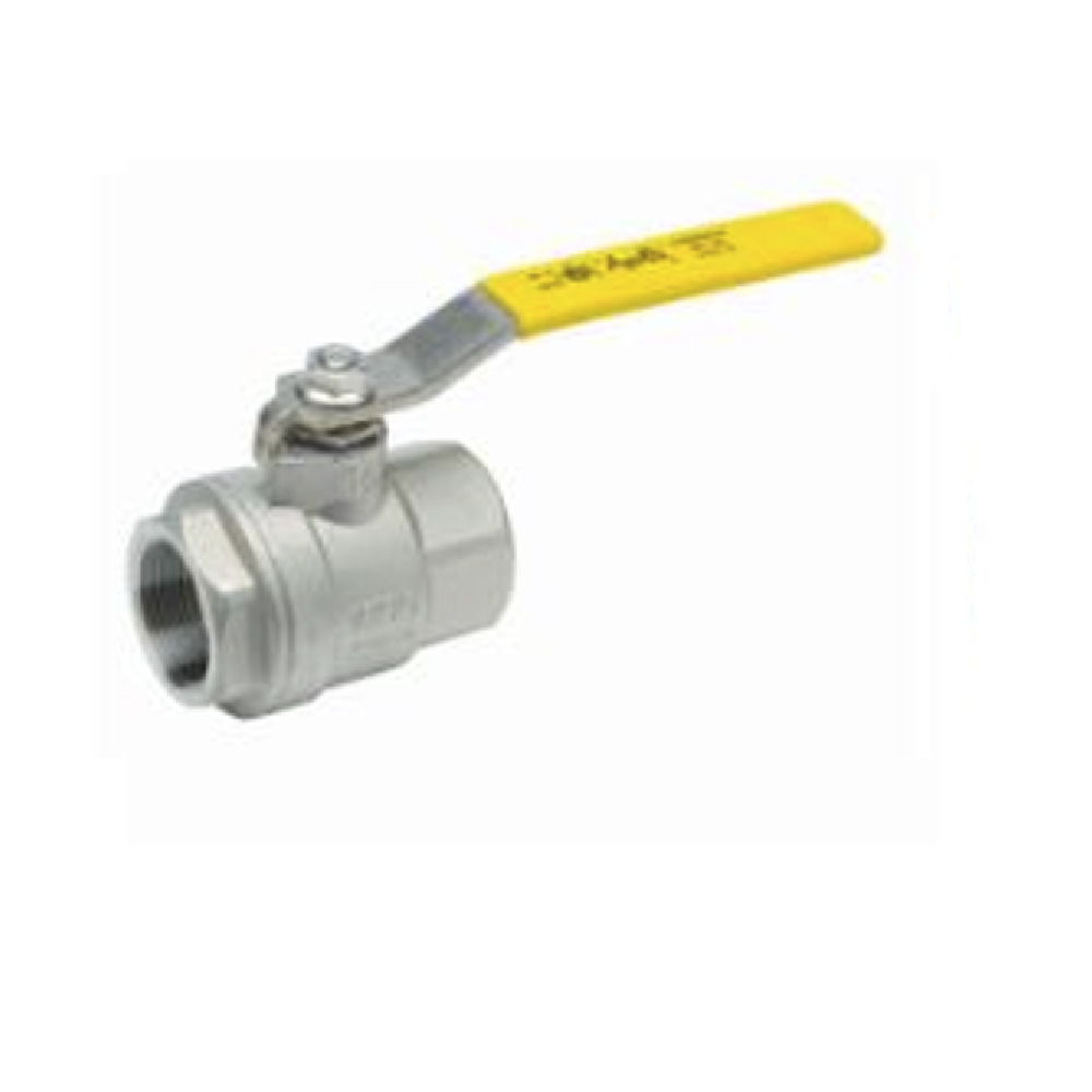 76F-105-01A APOLLO STAINLESS STEEL BALL VALVE 1" NPT FEMALE, FULL PORT, LEVER HANDLE, 2000PSI