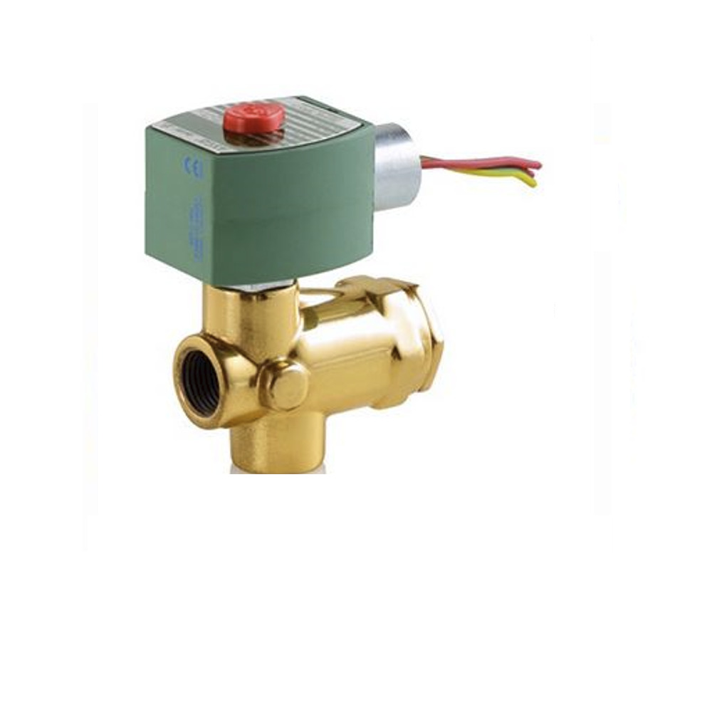 8223G027 24/DC ASCO SOLENOID VALVE 8223 SERIES 2/2 NC SPR RTN 24VDC, 1.5CV, 3/8" NPT