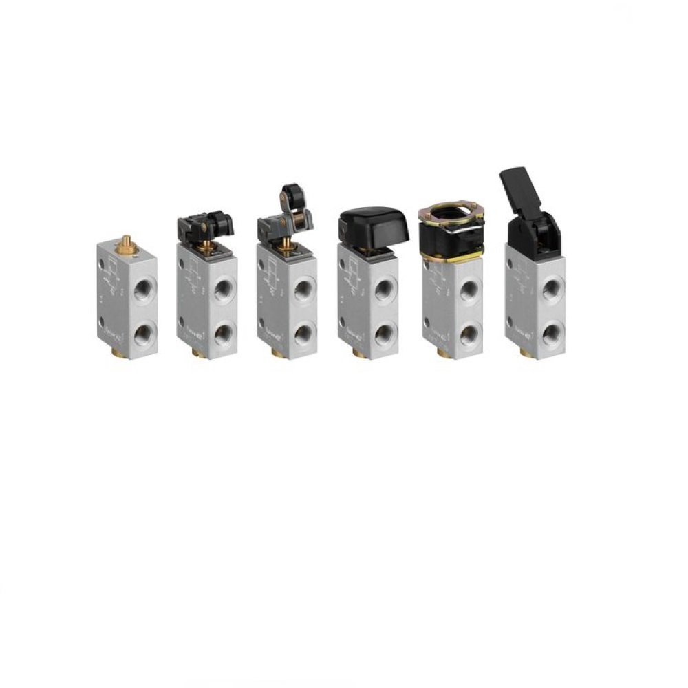 0820402104 NUMATICS/AVENTICS MECHANICAL VALVE AP SERIES 3/2 SPR RTN 1/8" G (PUSHBUTTON)