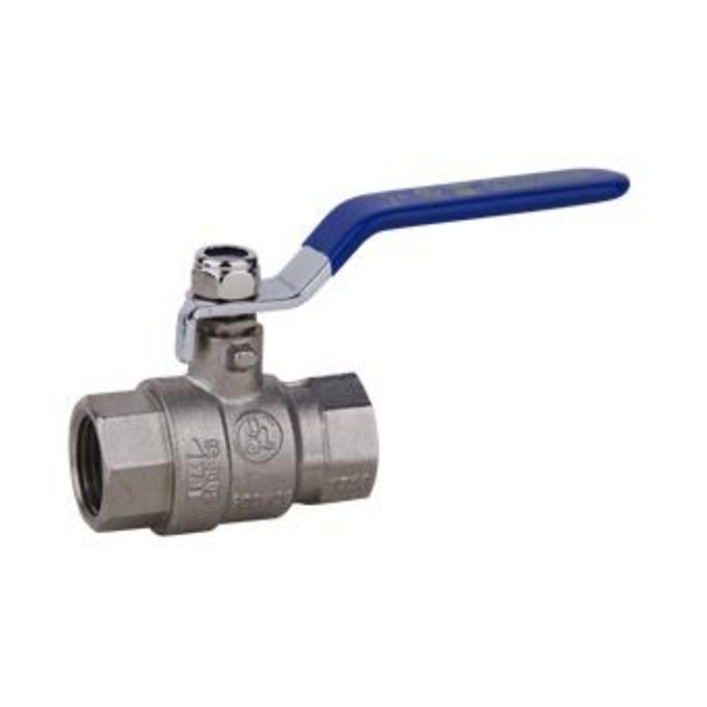 FPC-50 MIDWEST NP BRASS BALL VALVE 1/2" NPT FEMALE, FULL PORT, LEVER HANDLE, 600PSI