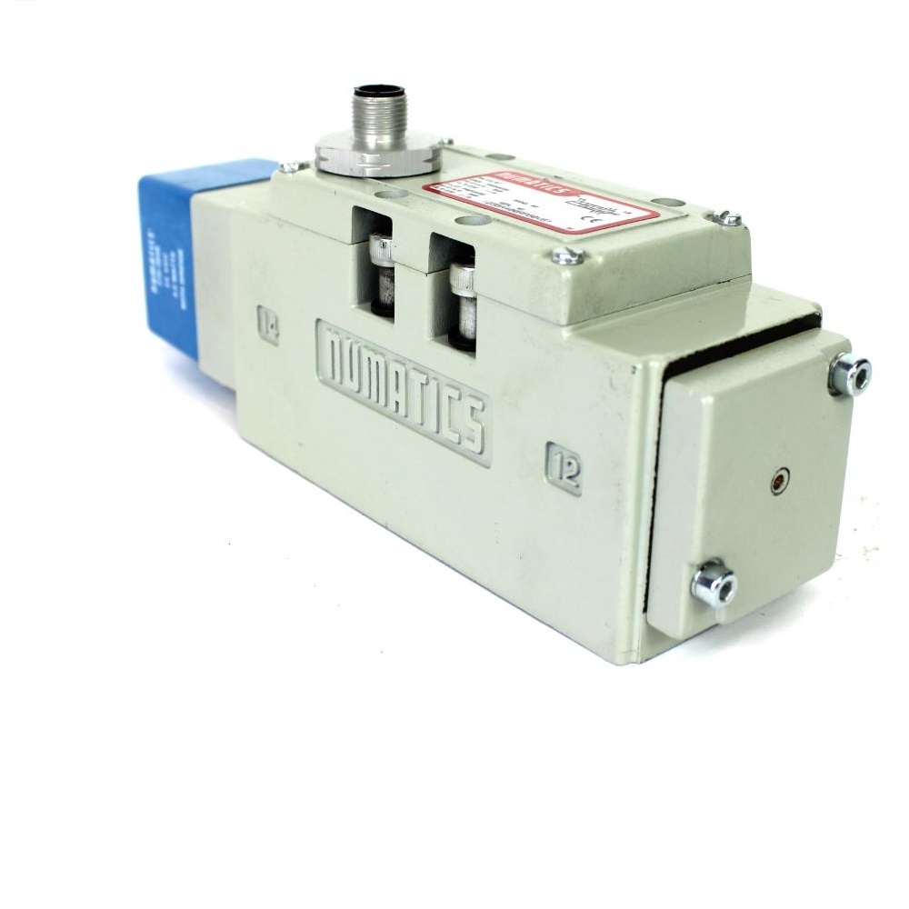 I23BA400MP65L61 NUMATICS/AVENTICS SOL-PILOT VALVE ISO2 SERIES 4/2 SPR RTN 24VDC, EXT PILOT, 5 PIN MINI CONN