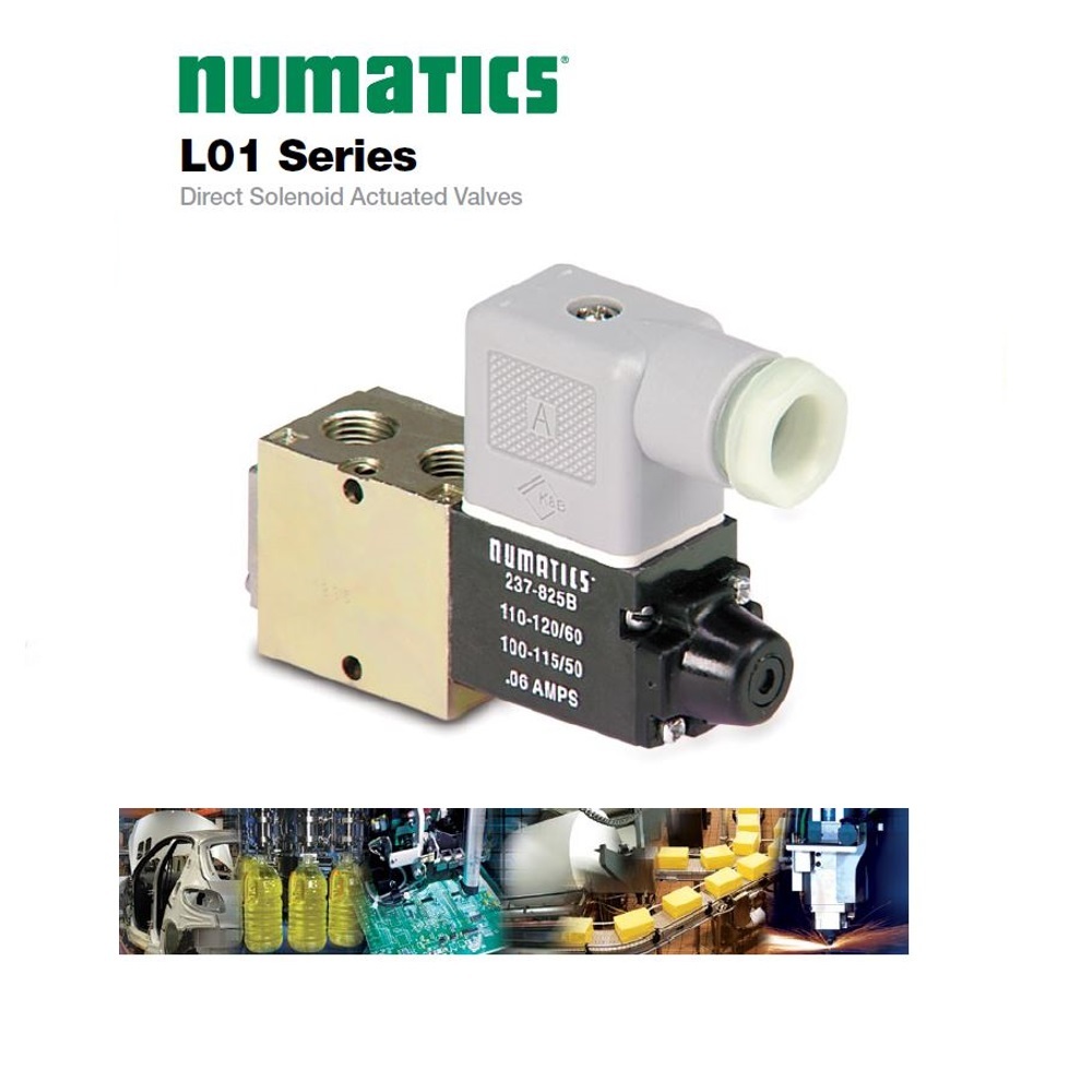 122-943 NUMATICS/AVENTICS VALVE PART L1 SERIES VALVE NAMEPLATE