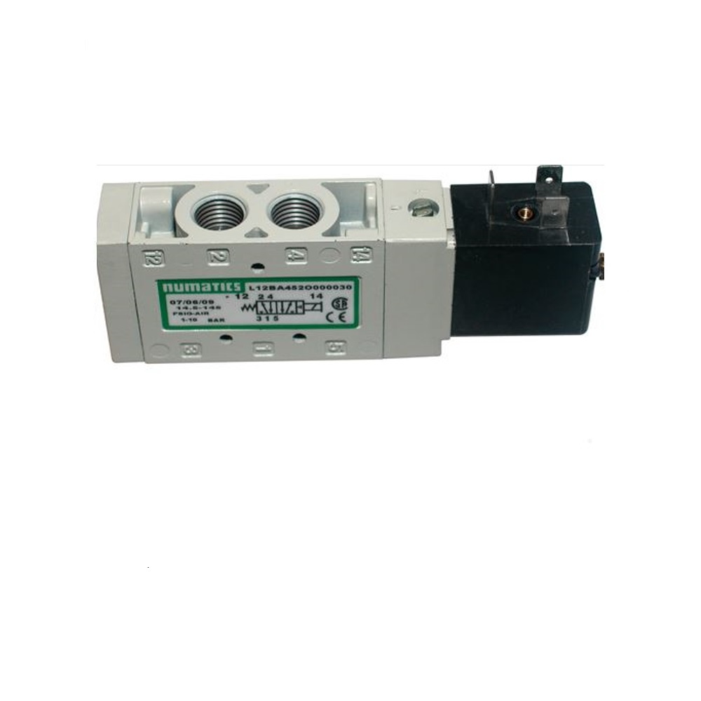 L23BA452B000061 NUMATICS/AVENTICS SOL-PILOT VALVE L2 SERIES 4/2 SPR RTN 24VDC, HW, 3/8" NPT