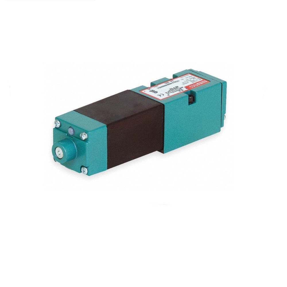081SA4004011Z61 NUMATICS/AVENTICS SOLENOID VALVE MK8 SERIES 4/2 SPR RTN 24VDC, EXT NON LK O'RIDE, DIN PLUG