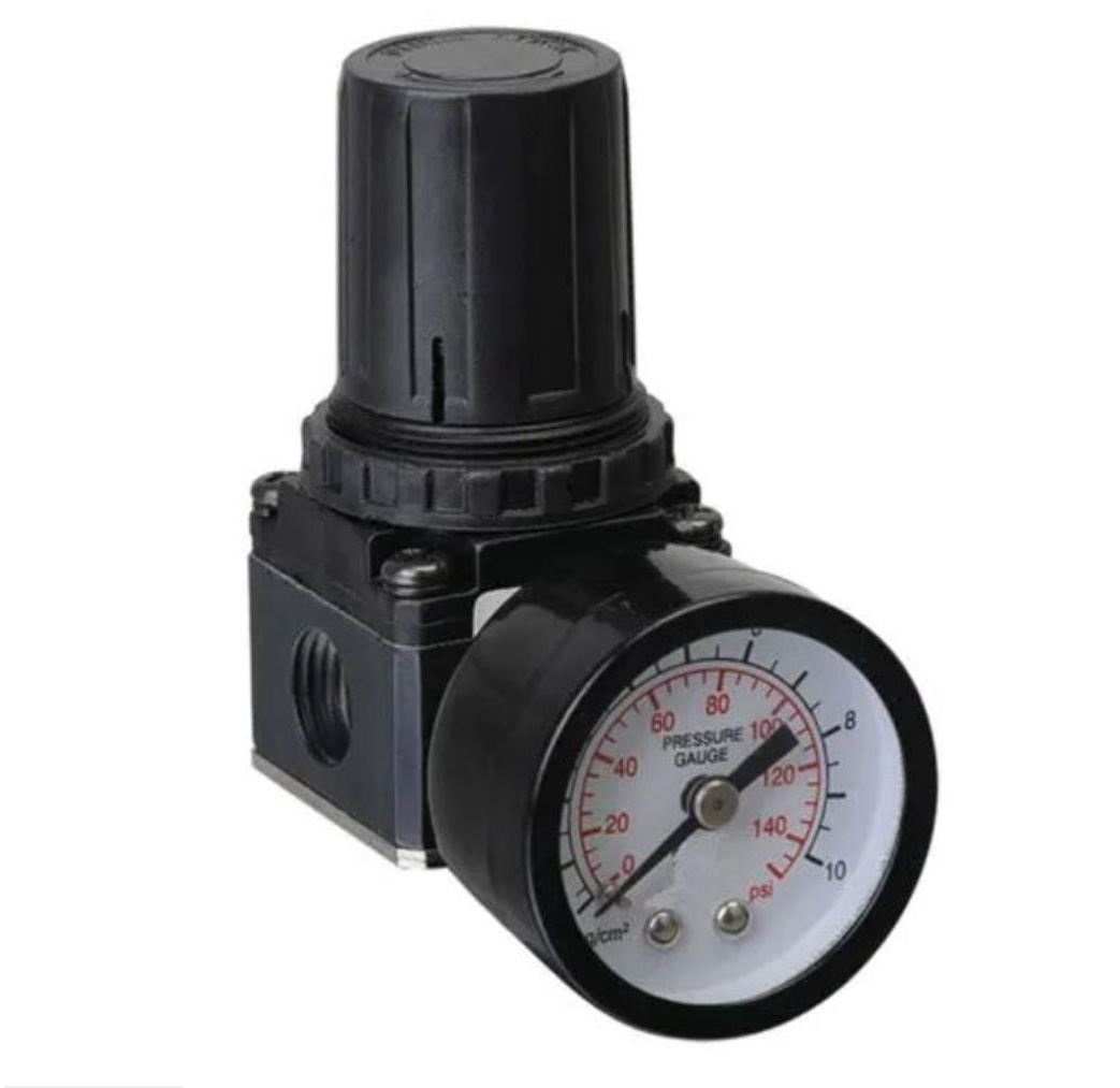 NUMATICS/AVENTICS REGULATOR 12 SERIES 1/4" NPT 0-30PSI NON-REL, GAUGE