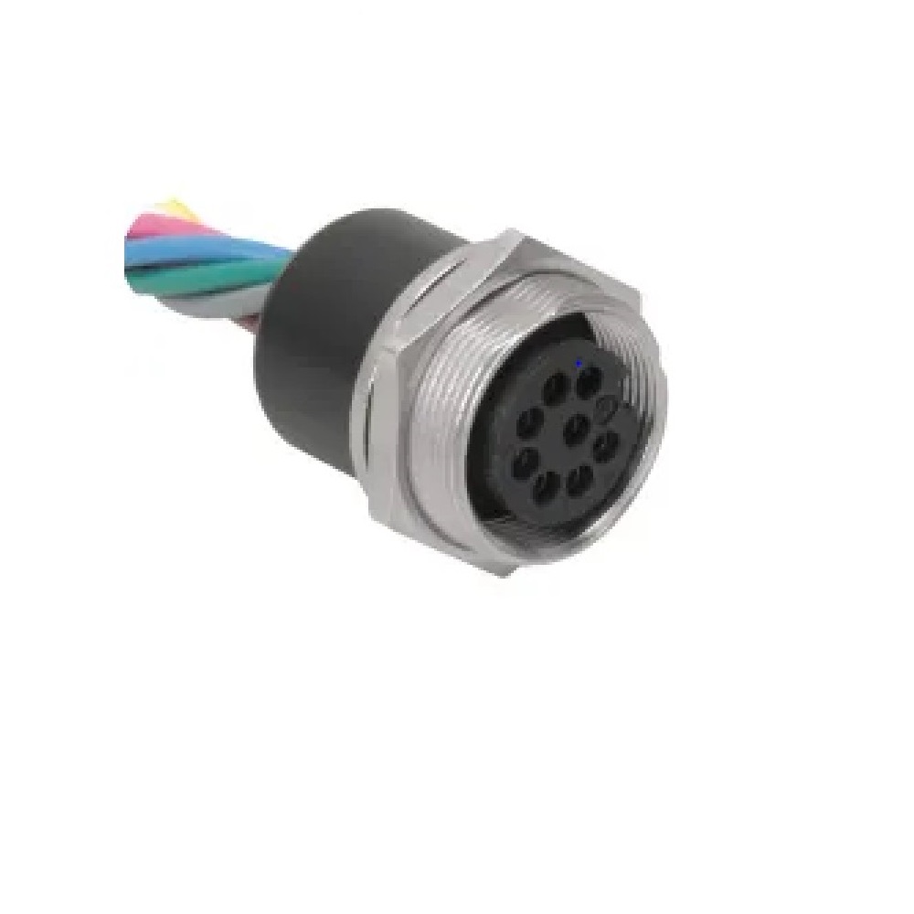 TURCK CIRCULAR CONNECTOR 14 PIN M16 FEMALE STR FM 1M CABLE 24AWG M16 THR 30VAC/DC