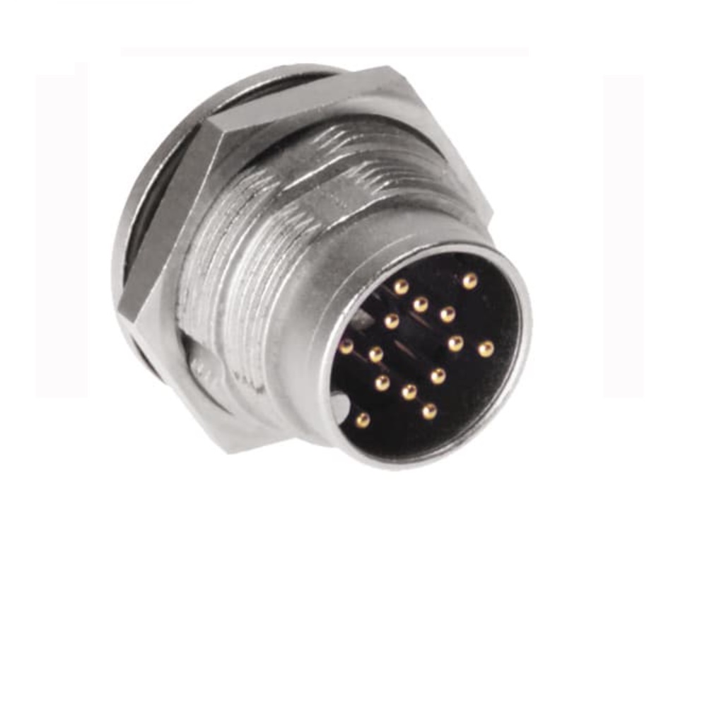 TURCK CIRCULAR CONNECTOR 19 PIN M16 MALE STR BM M18X0.75 THR 60VAC/DC
