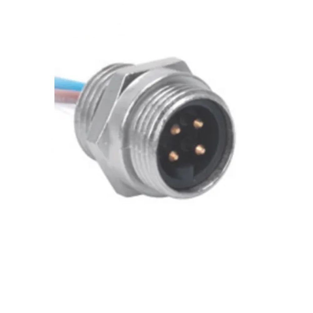 TURCK CIRCULAR CONNECTOR 2 PIN 7/8" MINI MALE STR FM 0.2M 18AWG 1/2" NPSM THR 600VAC/DC