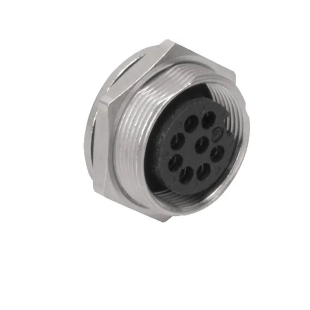 TURCK CIRCULAR CONNECTOR 12 PIN M16 FEMALE STR FB SC M18 THR 125VAC/DC