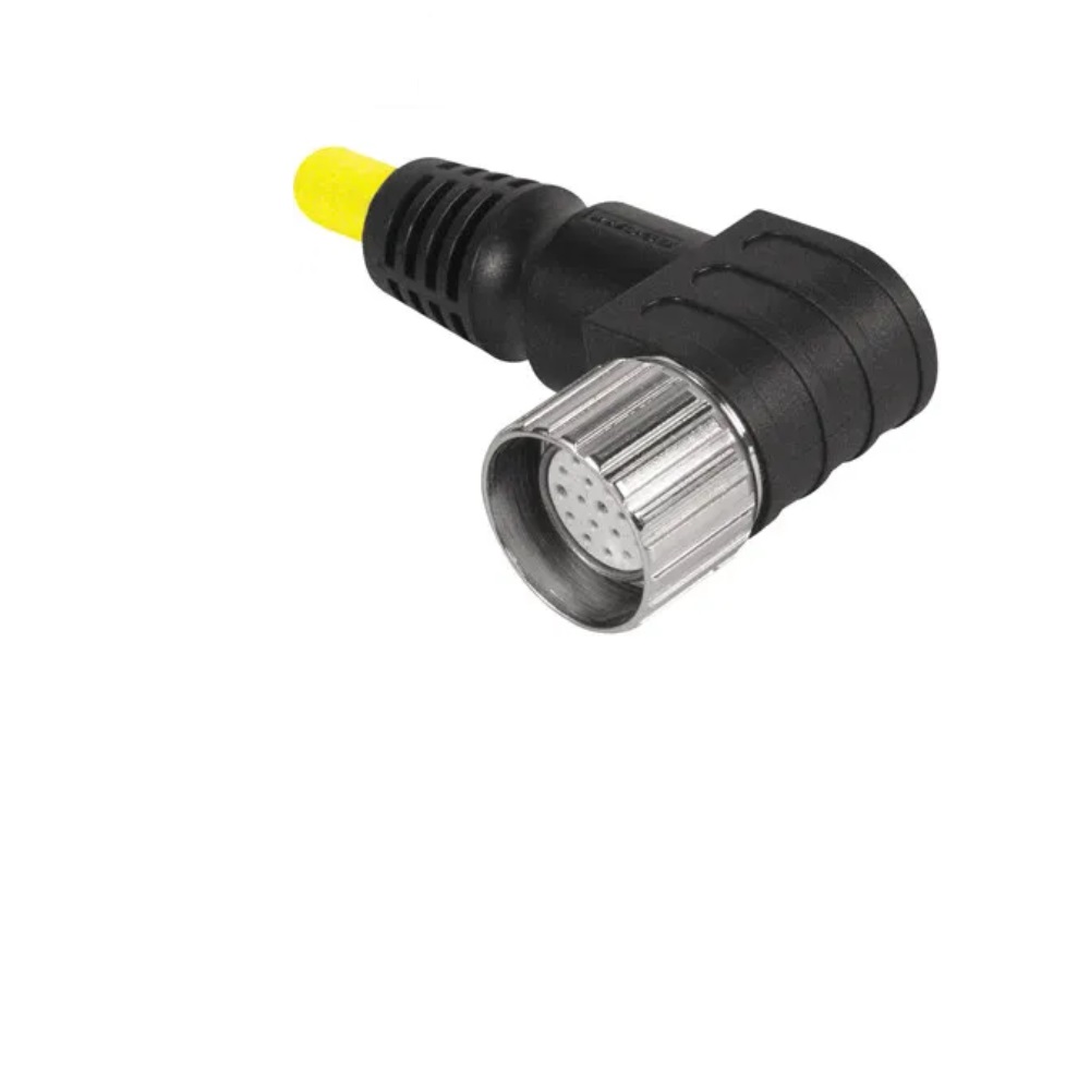 TURCK CORDSET 19 PIN M23 FEMALE ELB 10M PVC YE 18AWG 150VAC/DC