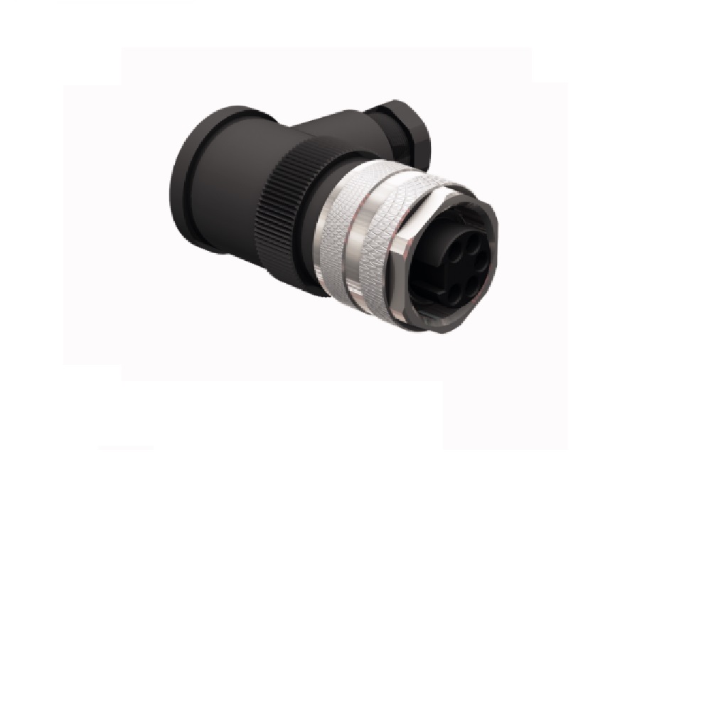 TURCK CIRCULAR CONNECTOR 3 PIN 7/8" MINI FEMALE ELB FW PG9 CG 250VAC/DC