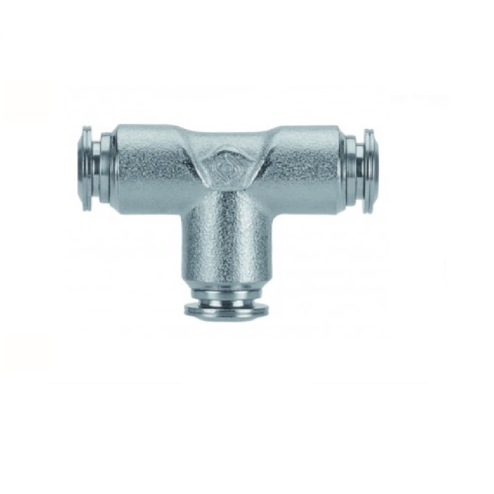 AIGNEP STAINLESS STEEL PUSH-IN FITTING 4MM TUBE UNION TEE