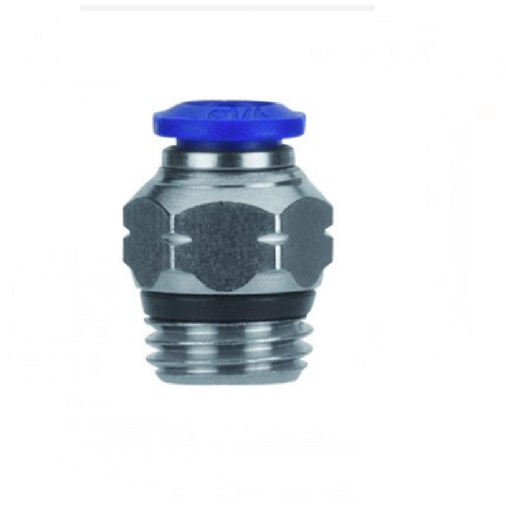 AIGNEP NP BRASS PUSH-IN FITTING 1/4" TUBE X 1/8" UNIV MALE