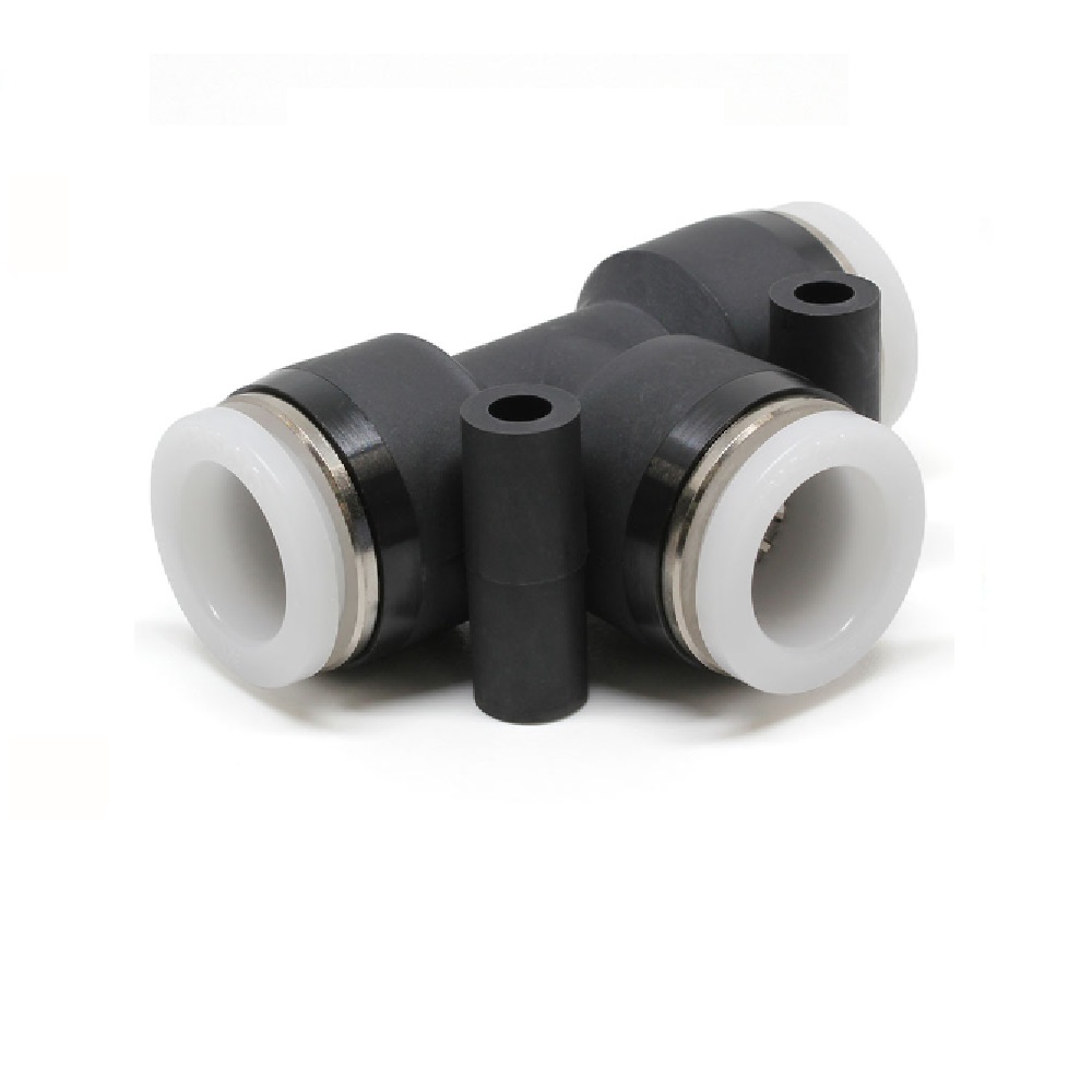 PISCO PLASTIC PUSH-IN FITTING 1/2" TUBE UNION TEE