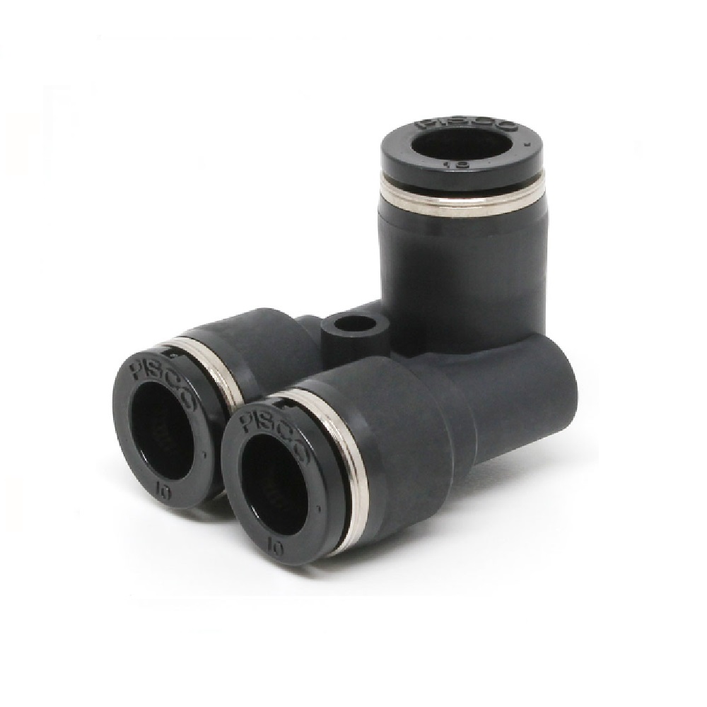 PISCO PLASTIC PUSH-IN FITTING 10MM TUBE UNION BRANCH ELBOW