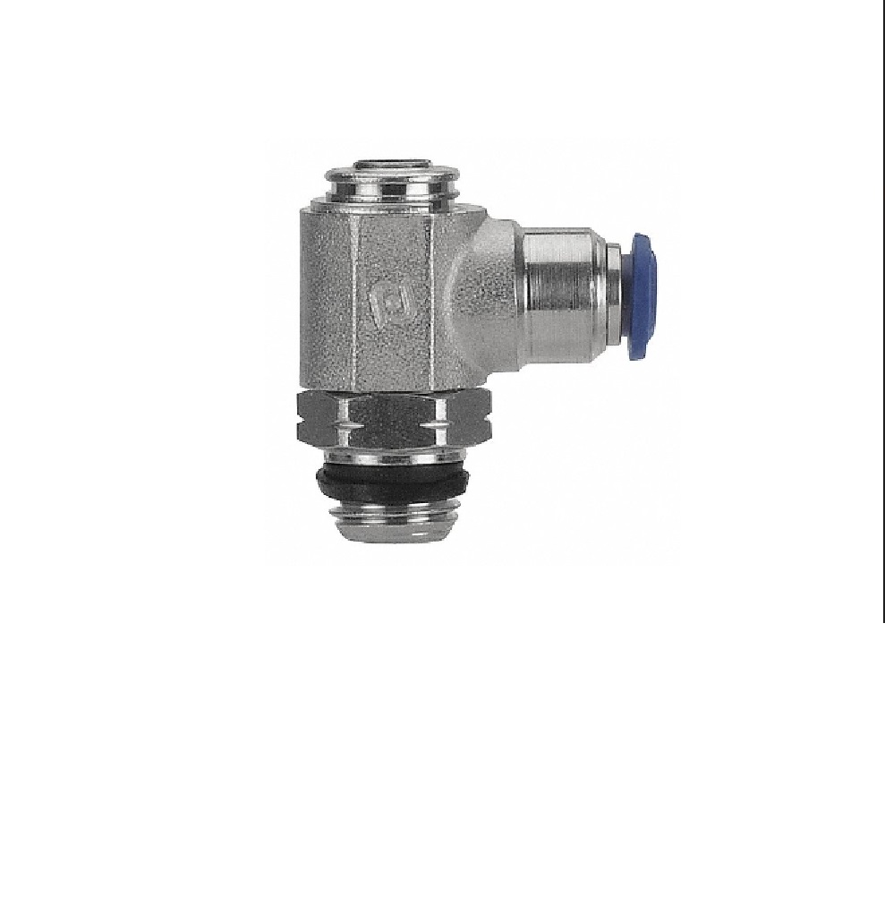 AIGNEP NP BRASS FLOW CONTROL 6MM TUBE X 1/8" UNIV MALE METER OUT, SCREW ADJ
