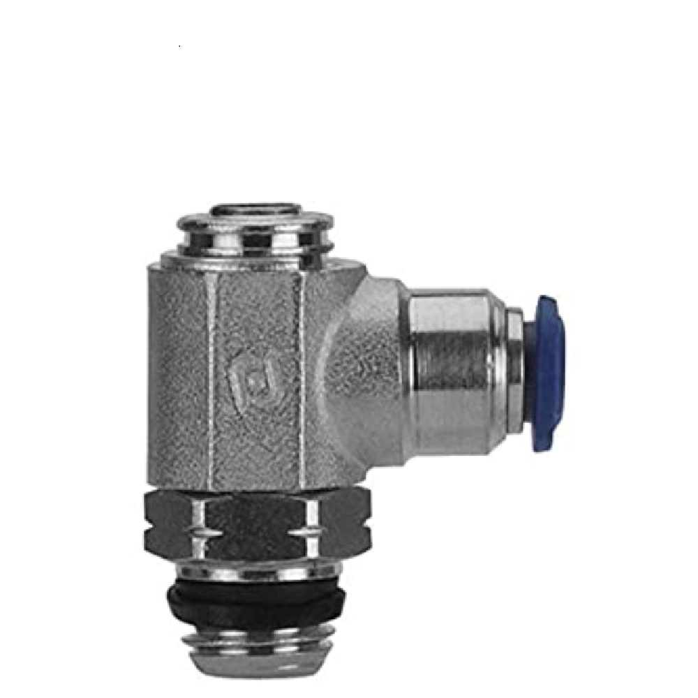 AIGNEP NP BRASS FLOW CONTROL 1/4" TUBE X 1/4" UNIV MALE METER OUT, SCREW ADJ