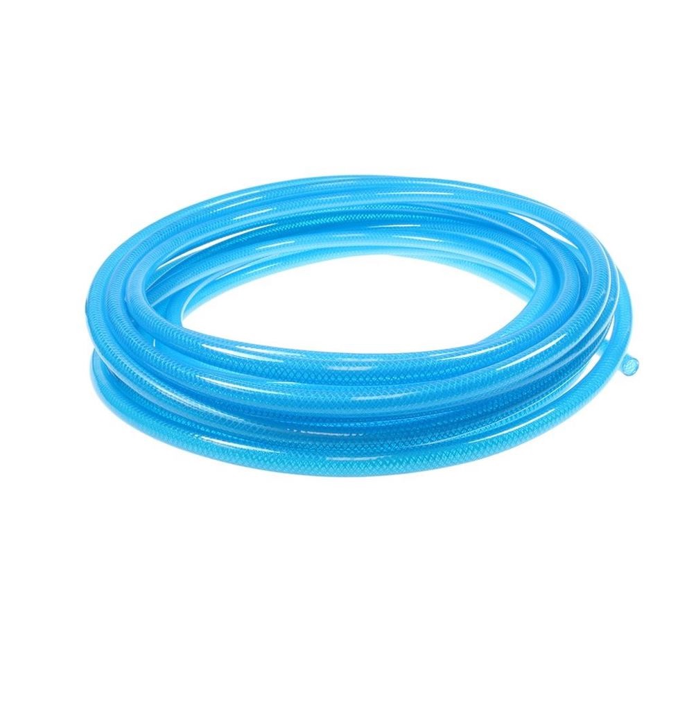 COILHOSE COIL PU BRAIDED 9/16" X 3/8" 25' CLEAR BLUE