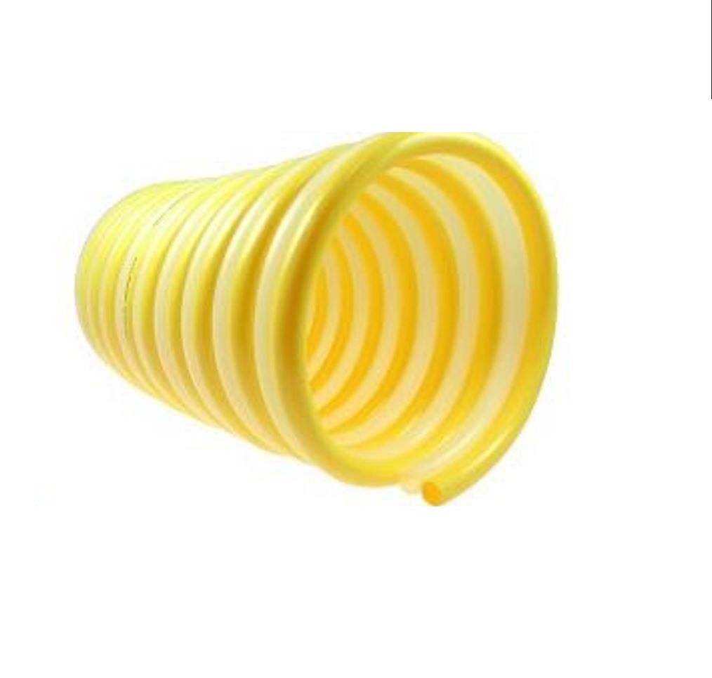 COILHOSE COIL NYLON 1/4" ID 40' WL YELLOW/NATURAL W/O FITTINGS