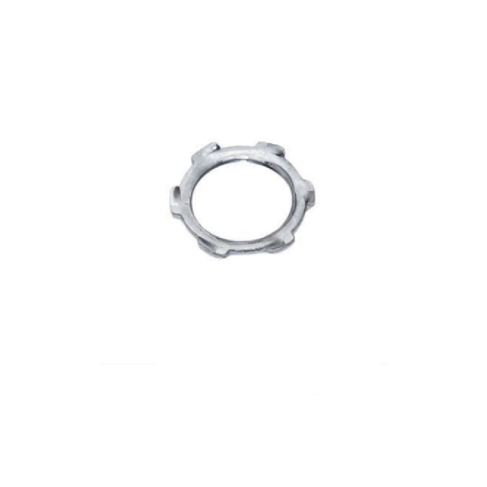 MENCOM PART 1/2" NPT METAL LOCK NUT ZINC PLATED