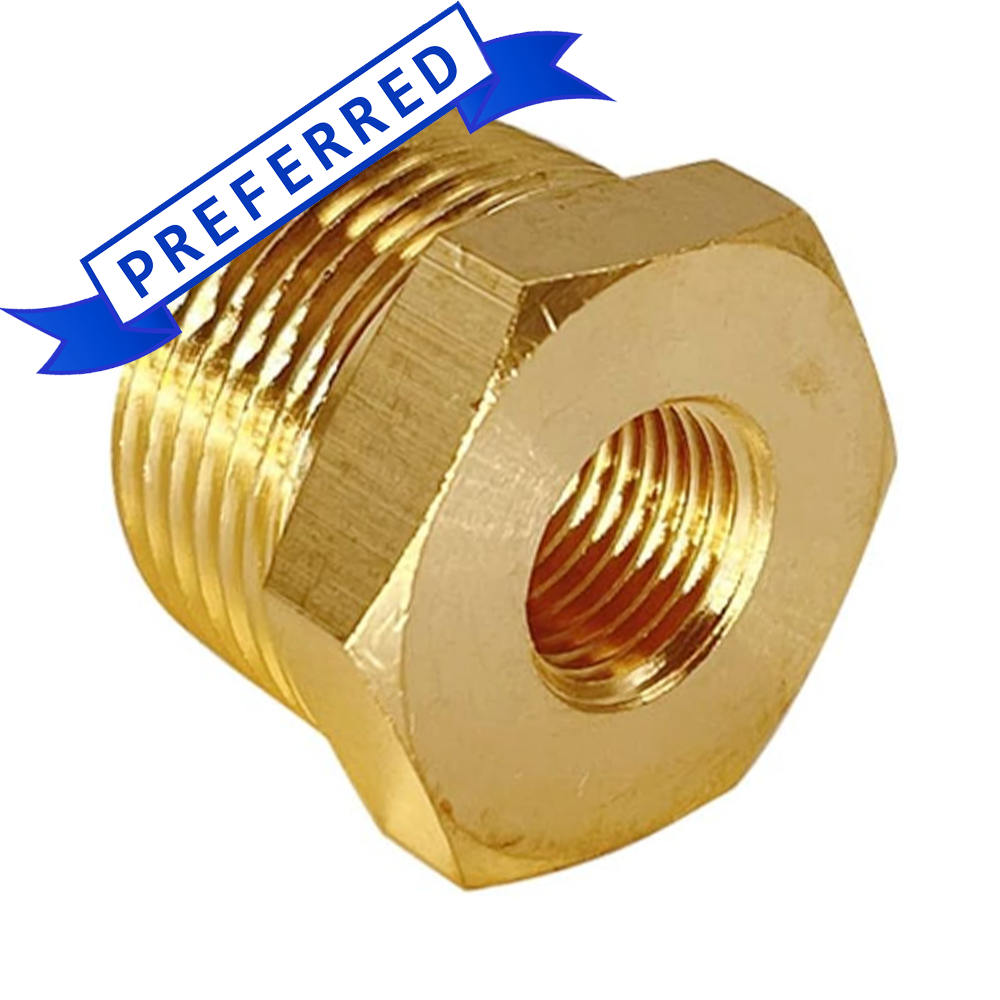 PREF RED HEX BUSH TPS